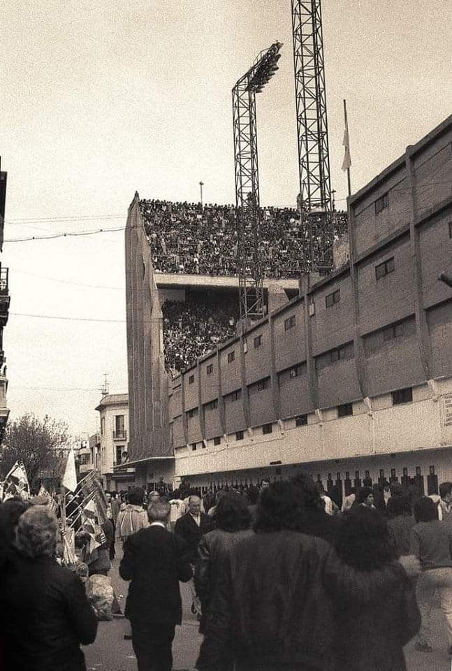 Foto antigua de la Bombonera